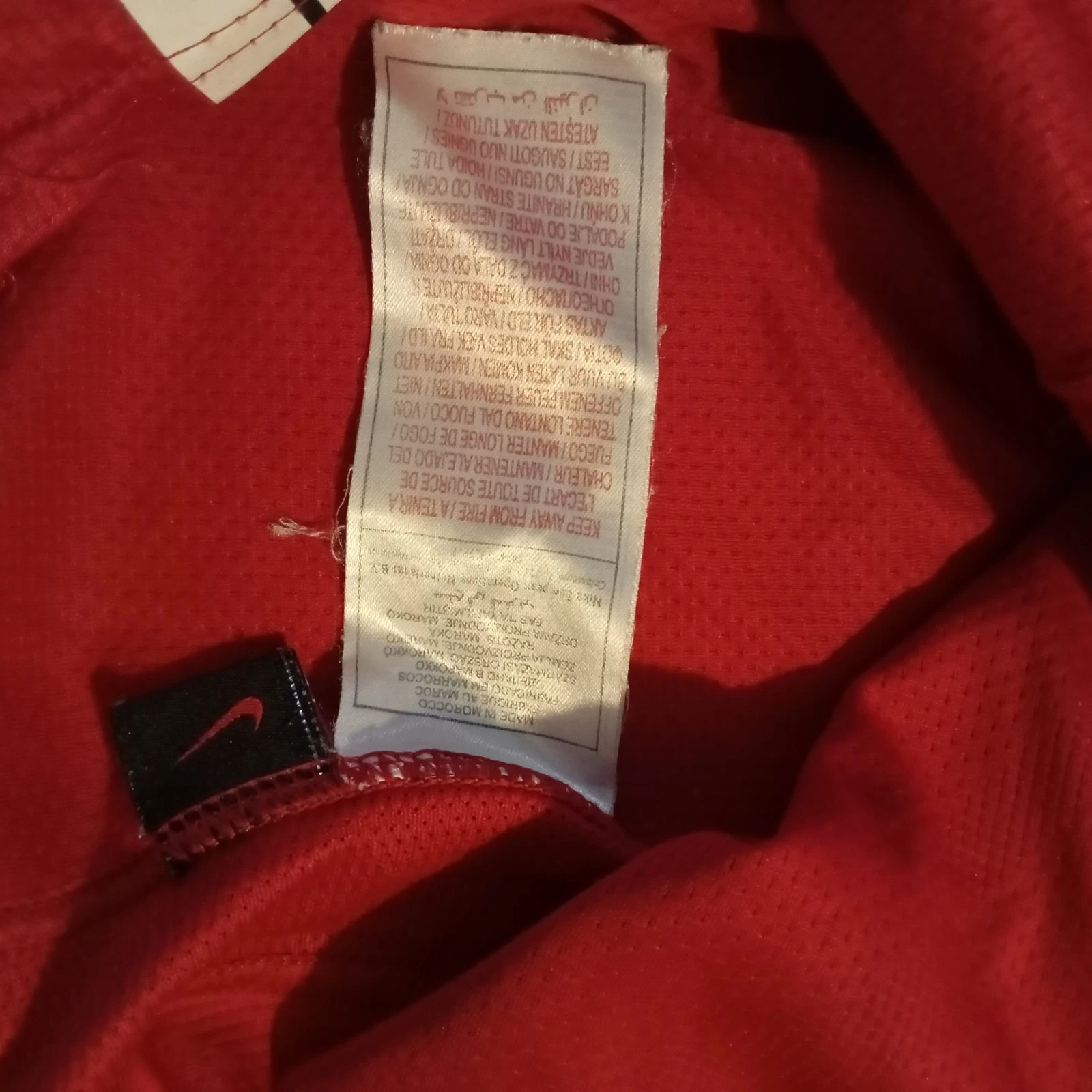 Manchester United 2007-08 home football shirt | jersey, Boys XL - Image 7