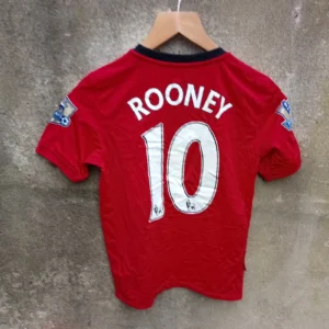 Manchester United 2009-10 home football shirt | jersey, Boys 10-12 Years ROONEY