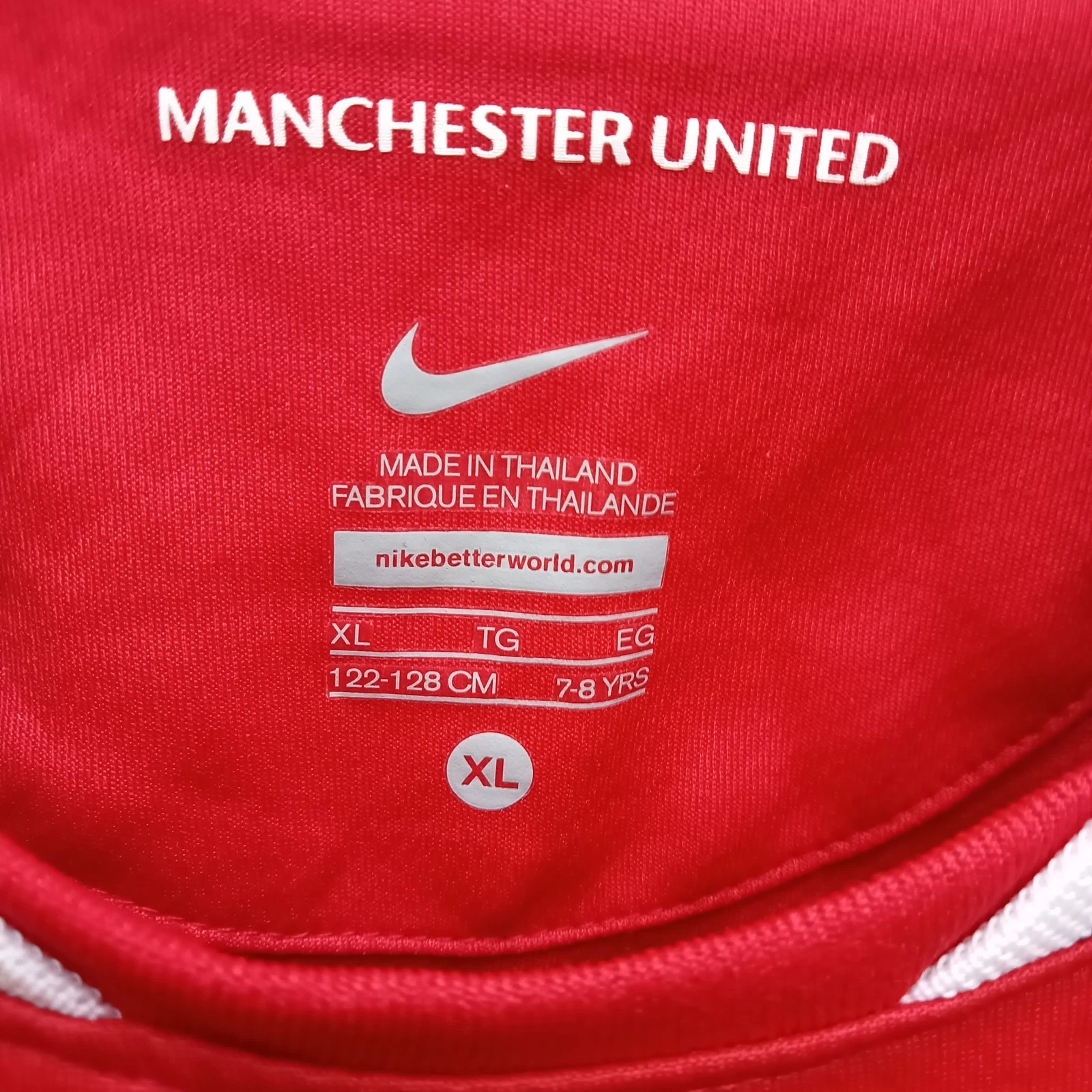Manchester United 2011-12 home football shirt | jersey, Boys small 7-8 years - Image 4