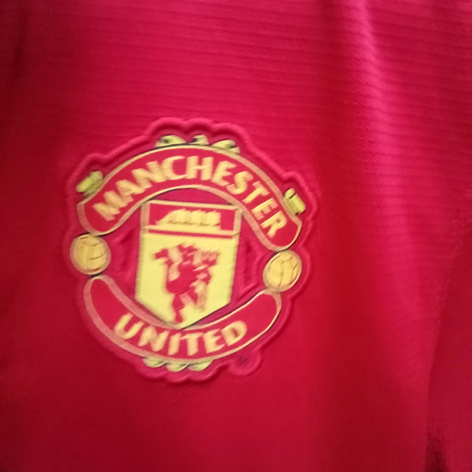 Manchester United 2013-14 Home football shirt | jersey, Mens Small - Image 4