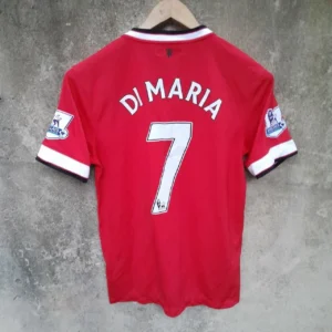 Manchester United 2014-15 home football shirt / jersey. Small mens. Di Maria 7