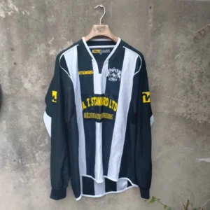 Milton & Fulston home football jersey shirt large mens players long sleeves #4