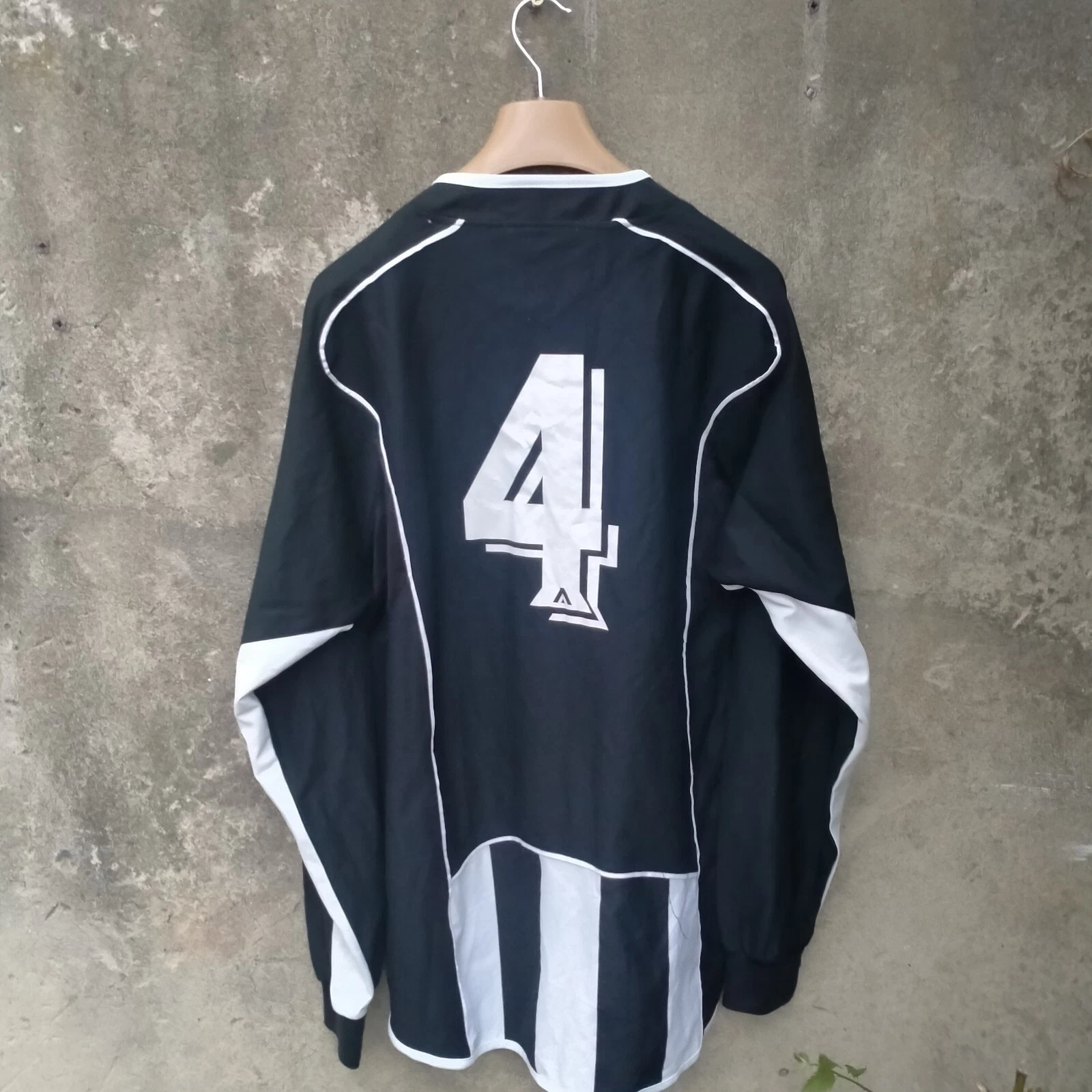 Milton & Fulston home football jersey shirt large mens players long sleeves #4 - Image 3