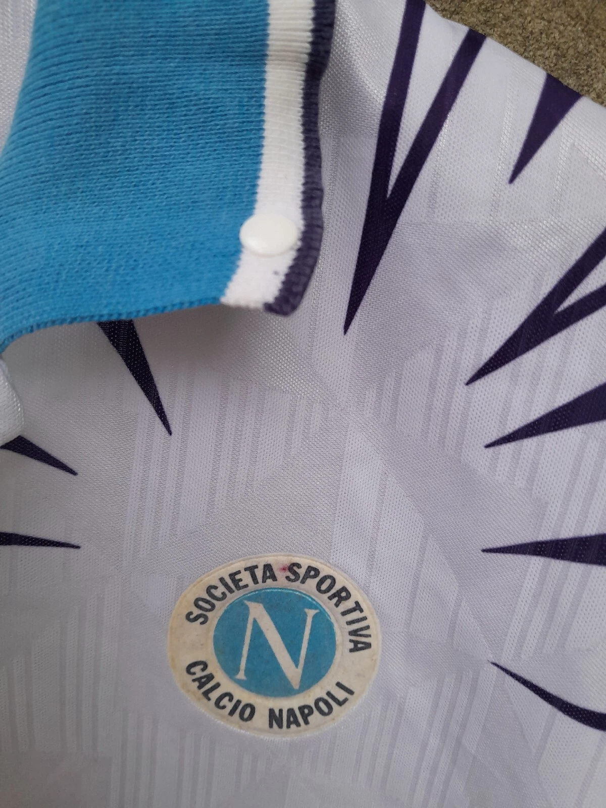 Napoli 1991-93 away football shirt / jersey. XL mens. - Image 5