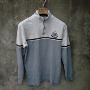 Newcastle United zip neck casual sweatshirt football shirt / jersey. XS mens.