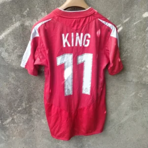 Nottingham Forest 2004-06 home football shirt / jersey. Small mens Marlon King