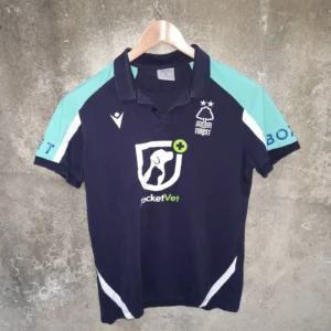 Nottingham Forest training football polo shirt / jersey Medium mens.