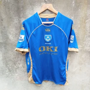 Portsmouth 2008-09 Home football shirt | jersey, Mens Large