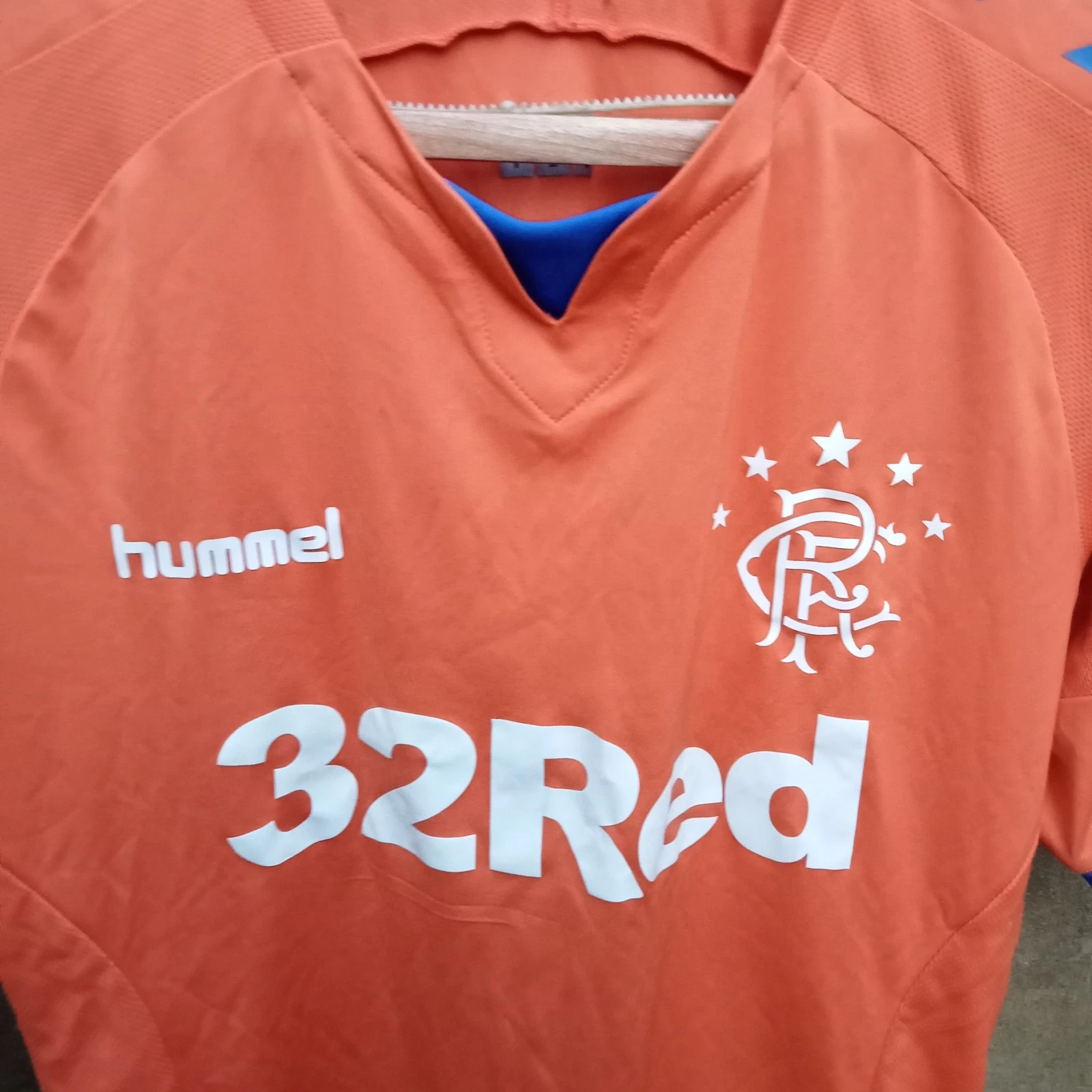 Rangers 2018-19 Away football shirt | jersey, Mens Small - Image 2
