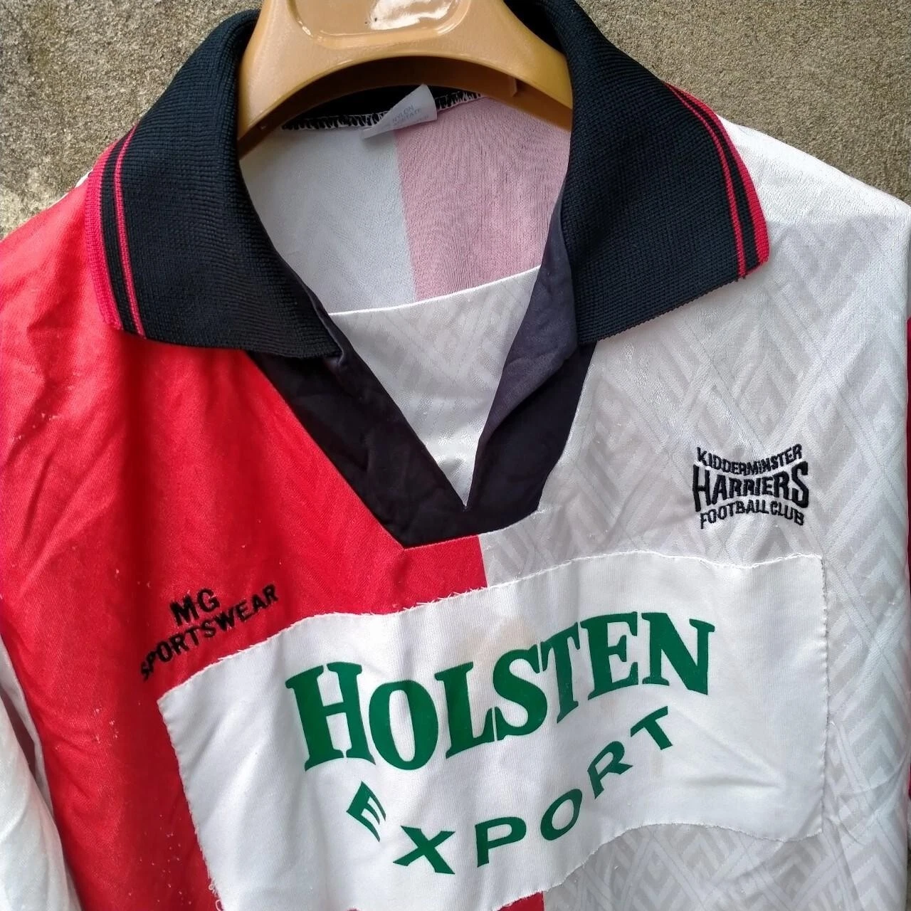 Rare Kidderminster Harriers 90s home football shirt / jersey. Small mens. - Image 2