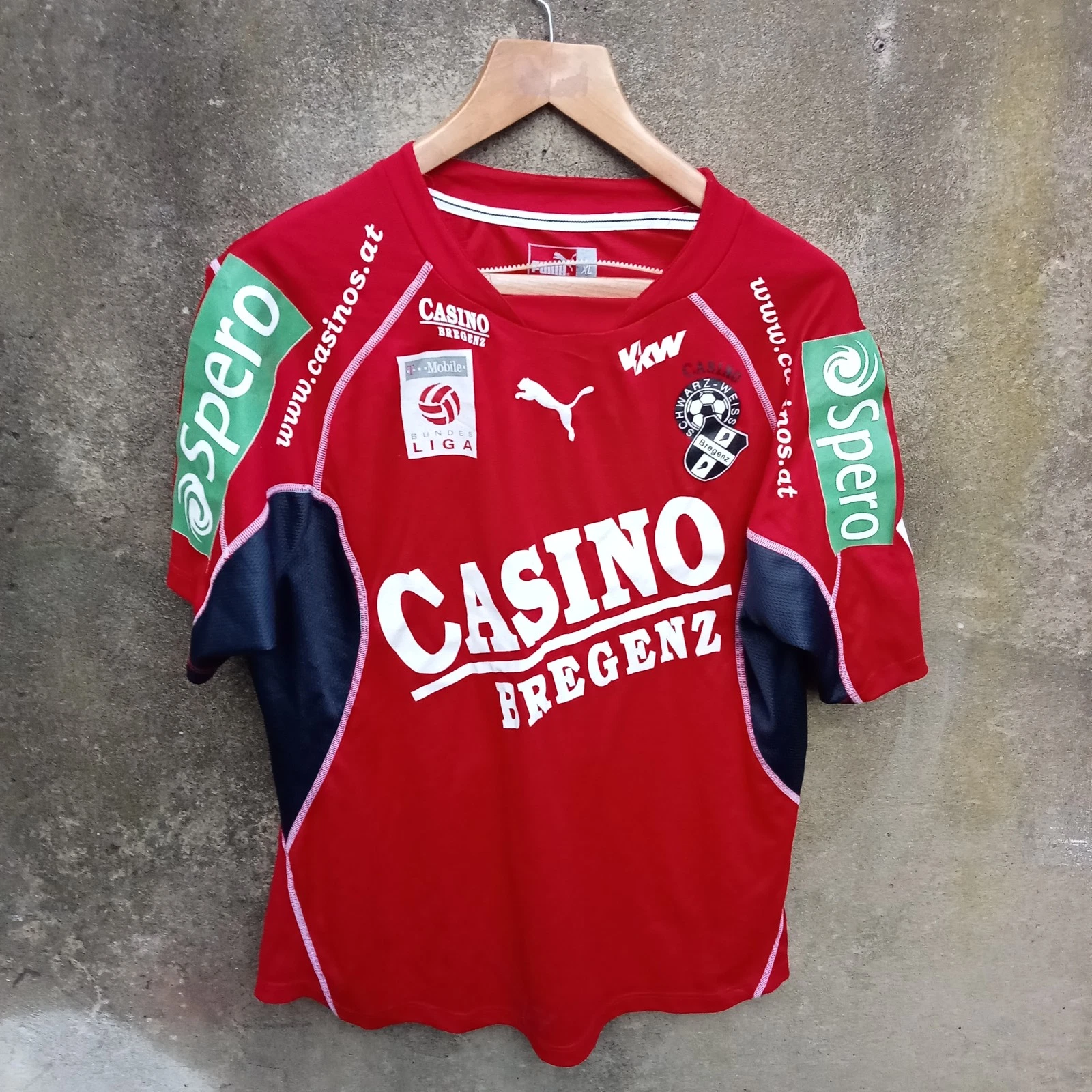 Schwarz - Weiss Bregenz 2003-04 Home football shirt | jersey, Mens XL
