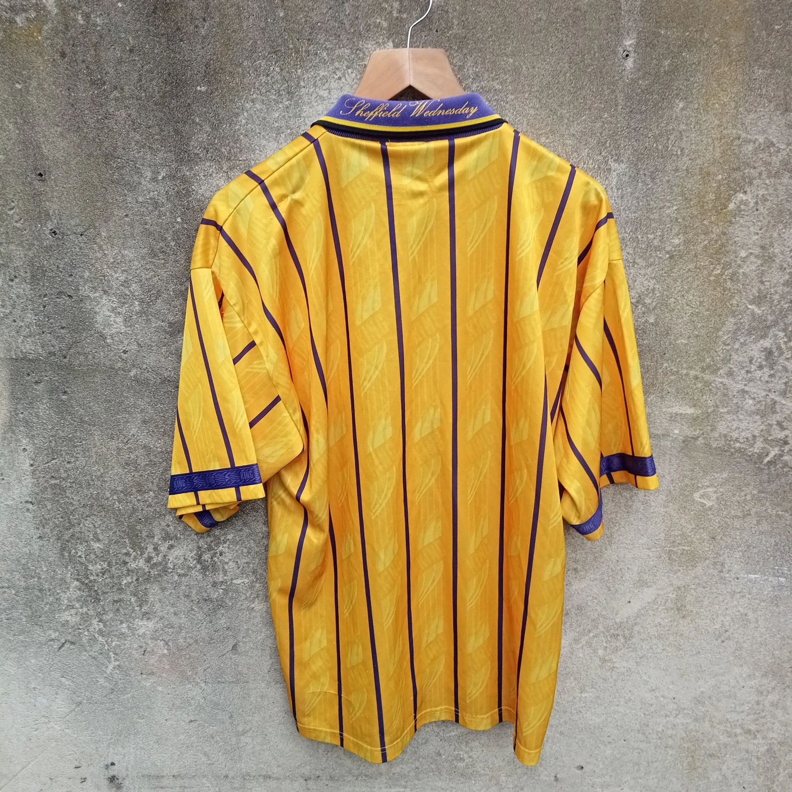 Sheffield Wednesday 1994-95 third football shirt, Mens XL 3rd - Image 6