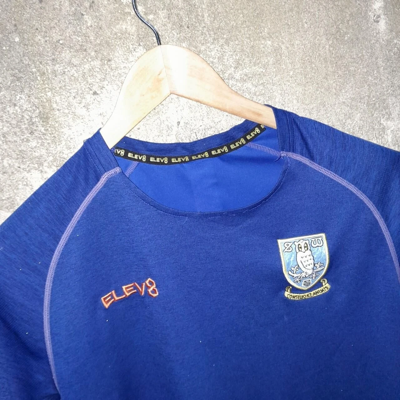 Sheffield Wednesday player worn football training shirt/ jersey. Medium mens - Image 4