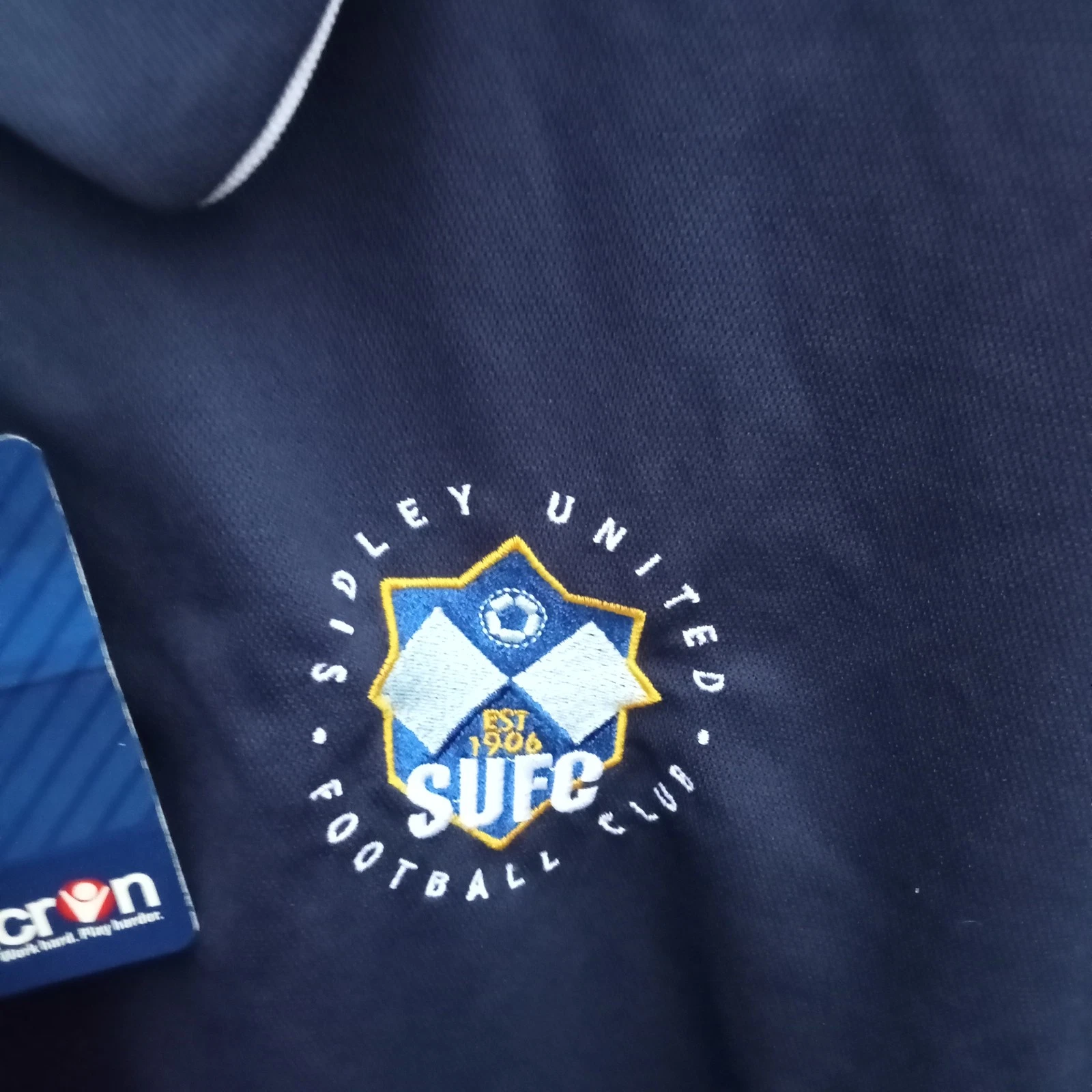 Sidley United Training football Polo shirt, Mens XXL bnwt - Image 3