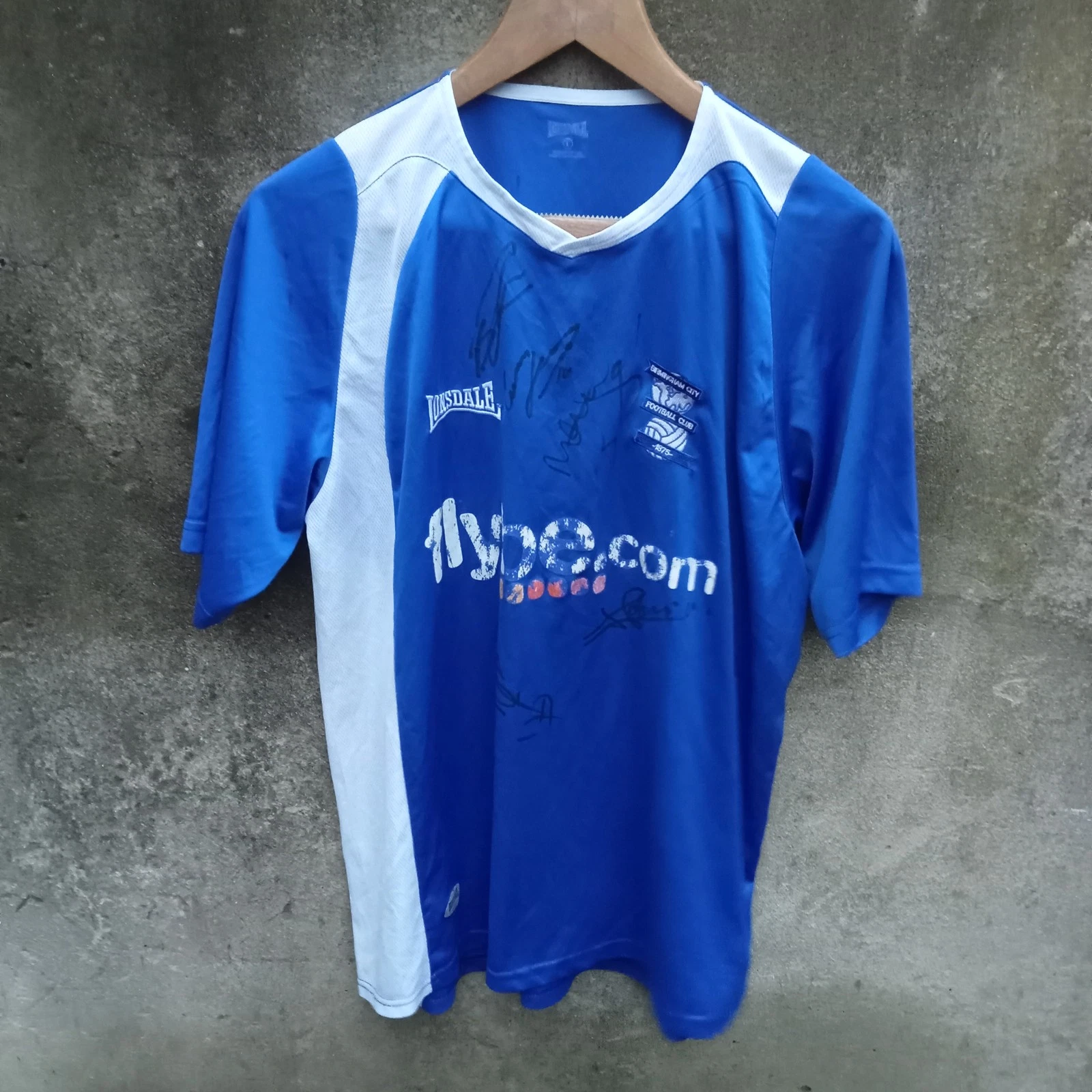 Signed Birmingham City 2006-07 Home football shirt | jersey, Mens Large
