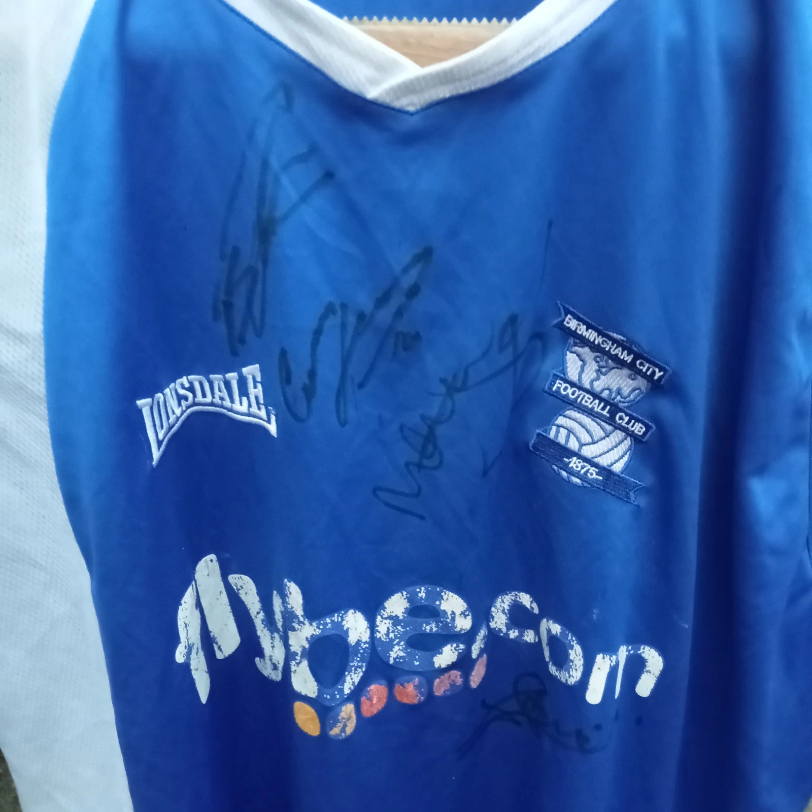 Signed Birmingham City 2006-07 Home football shirt | jersey, Mens Large - Image 2