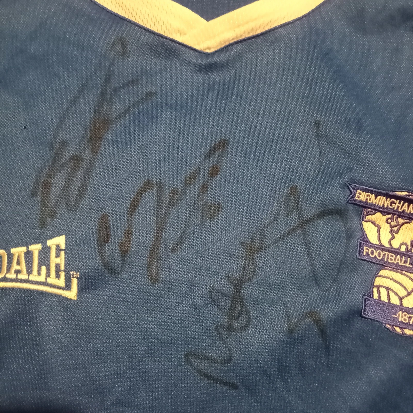 Signed Birmingham City 2006-07 Home football shirt | jersey, Mens Large - Image 6