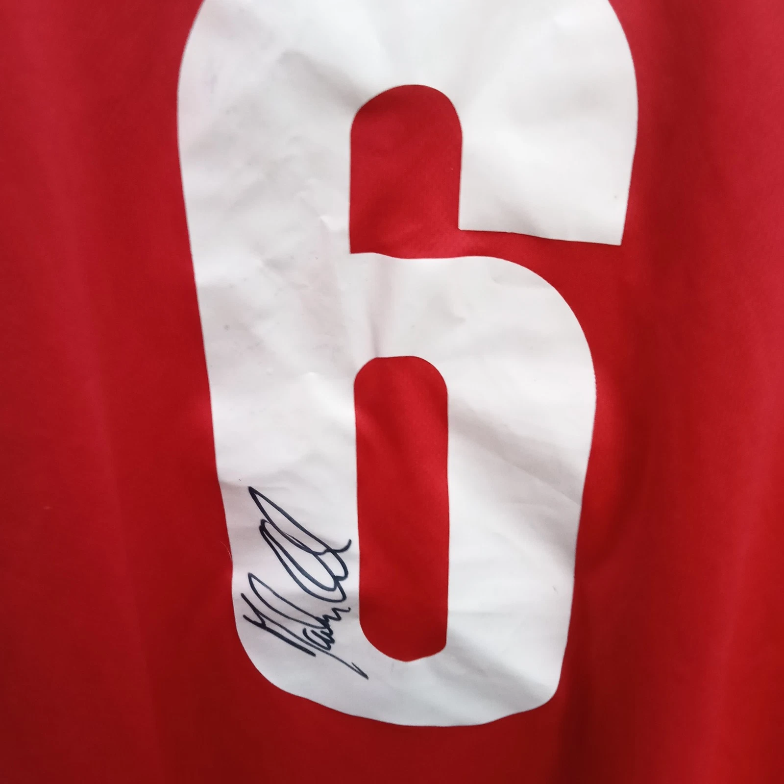 Silkeborg IF match worn Home football shirt | jersey, Mens XL ORNSKOV 6 - Image 7