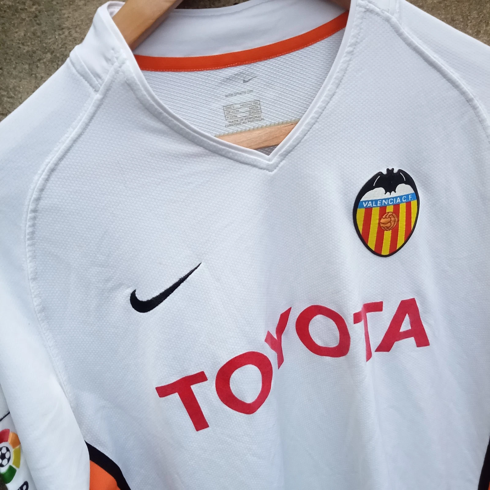 Valencia 2006-07 Home football shirt | jersey, Mens Large - Image 2