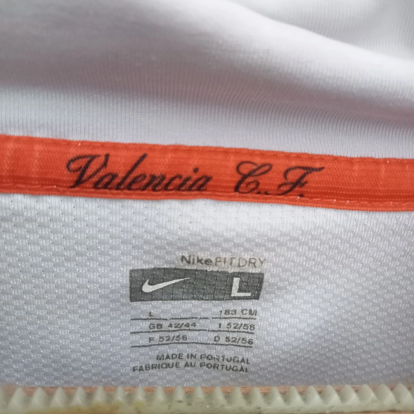 Valencia 2007-08 home football shirt | jersey, Mens Large - Image 4