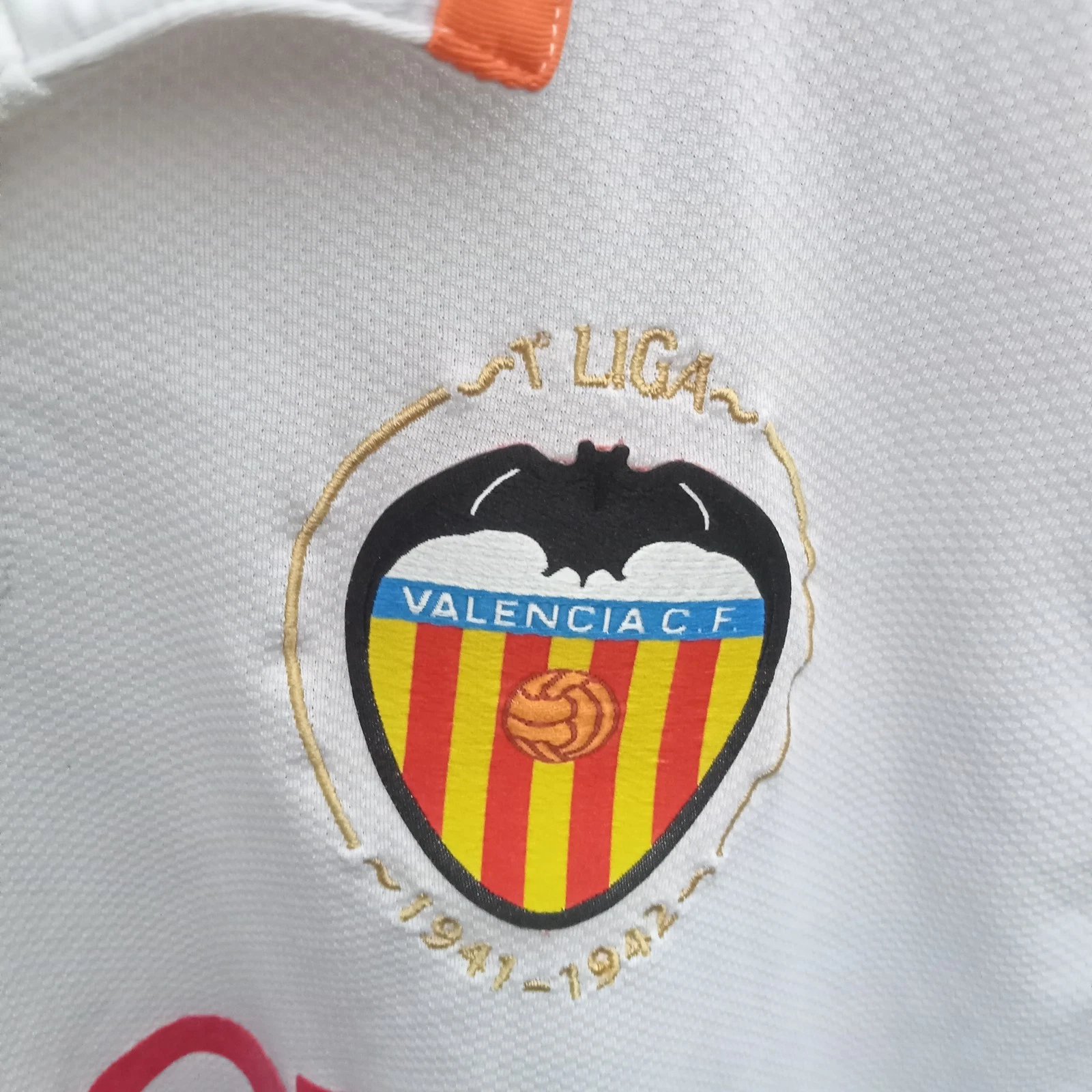 Valencia 2007-08 home football shirt | jersey, Mens Large - Image 6