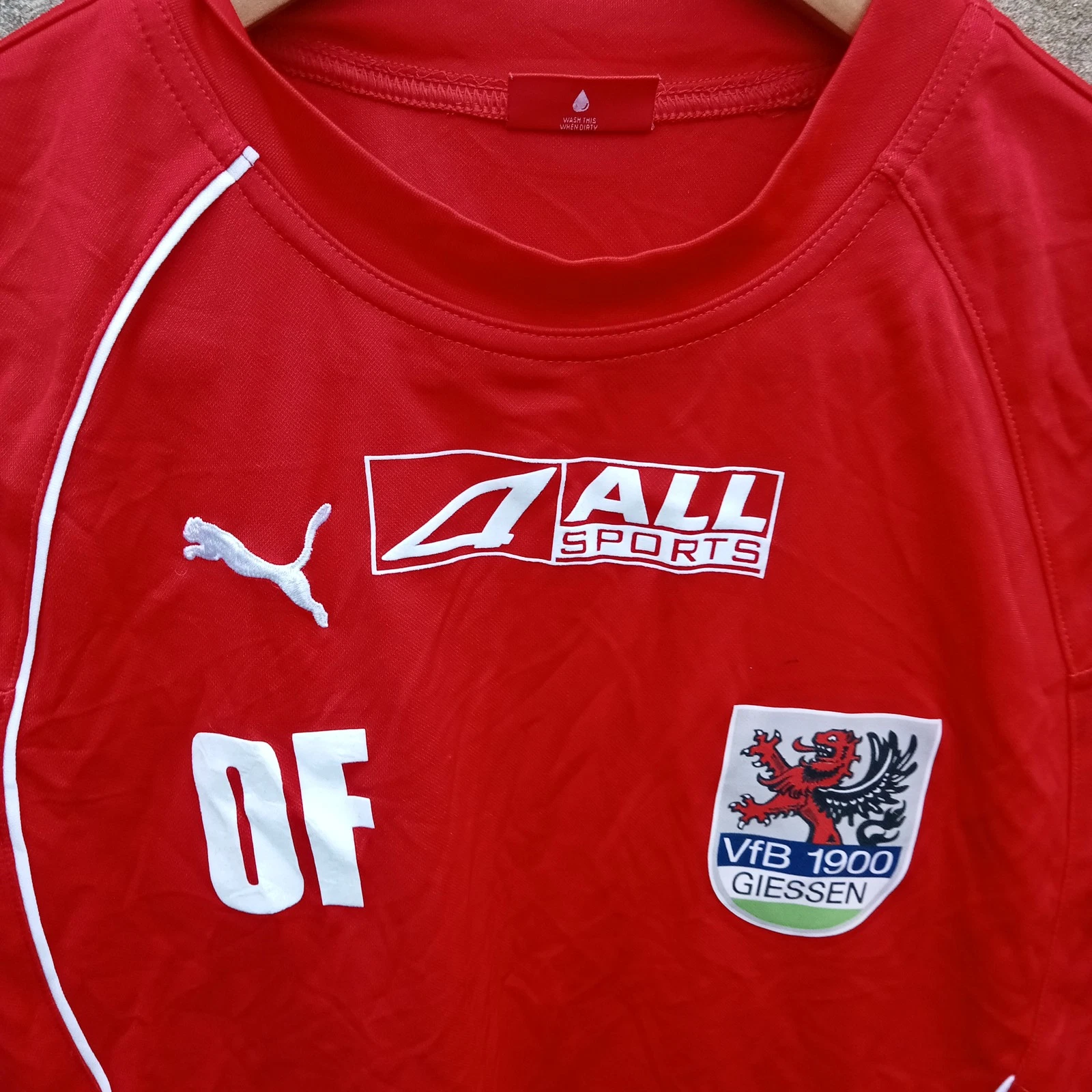 VfB 1900 Giessen Home football shirt | jersey, Mens XS / Youth XL - Image 2