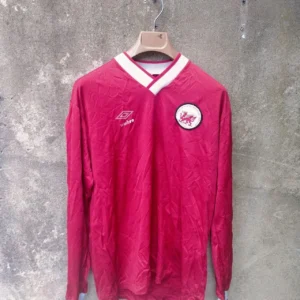 Vintage Wrexham 90s football shirt/ jersey. Medium mens. Long sleeves.