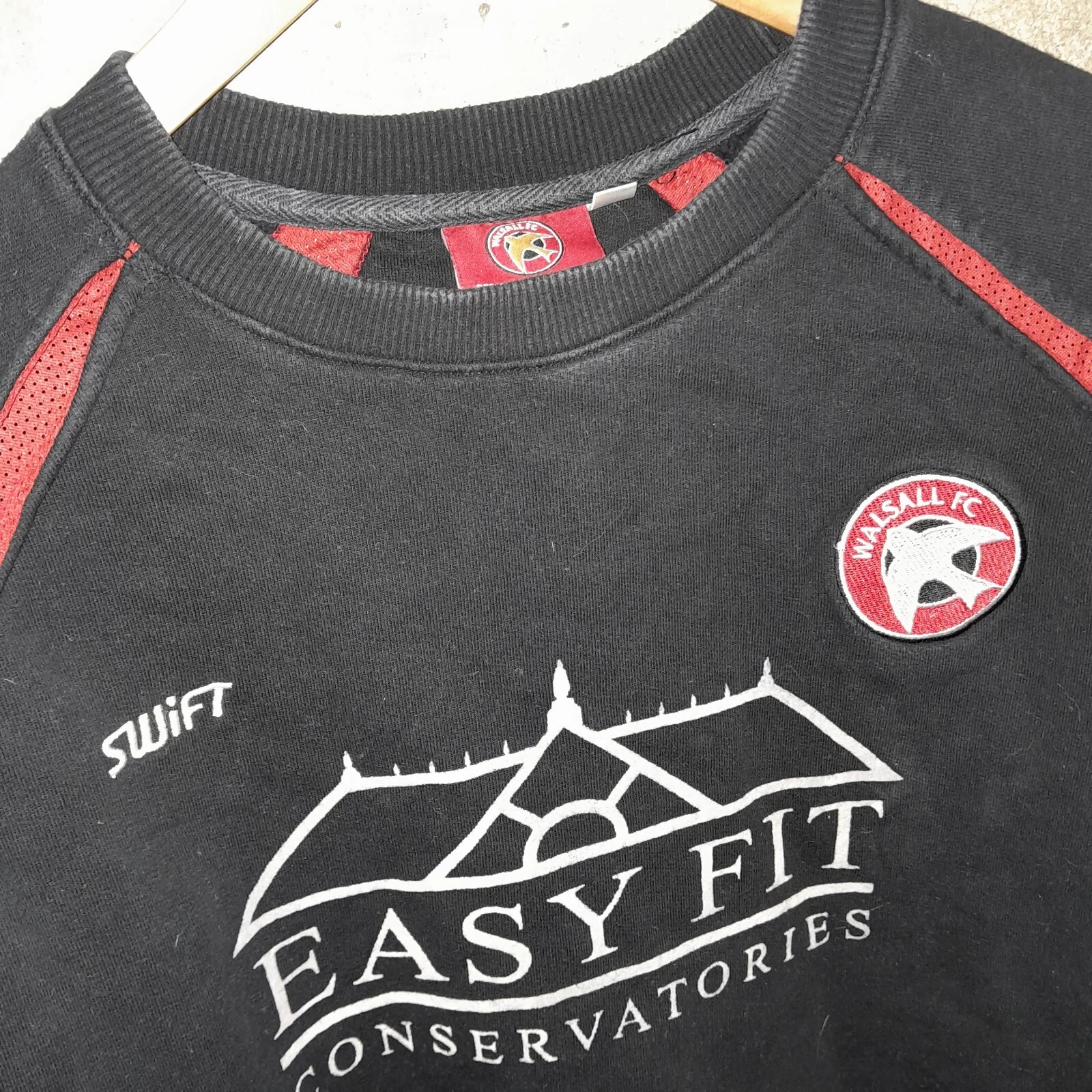 Walsall training football sweatshirt / jumper Large mens - Image 2