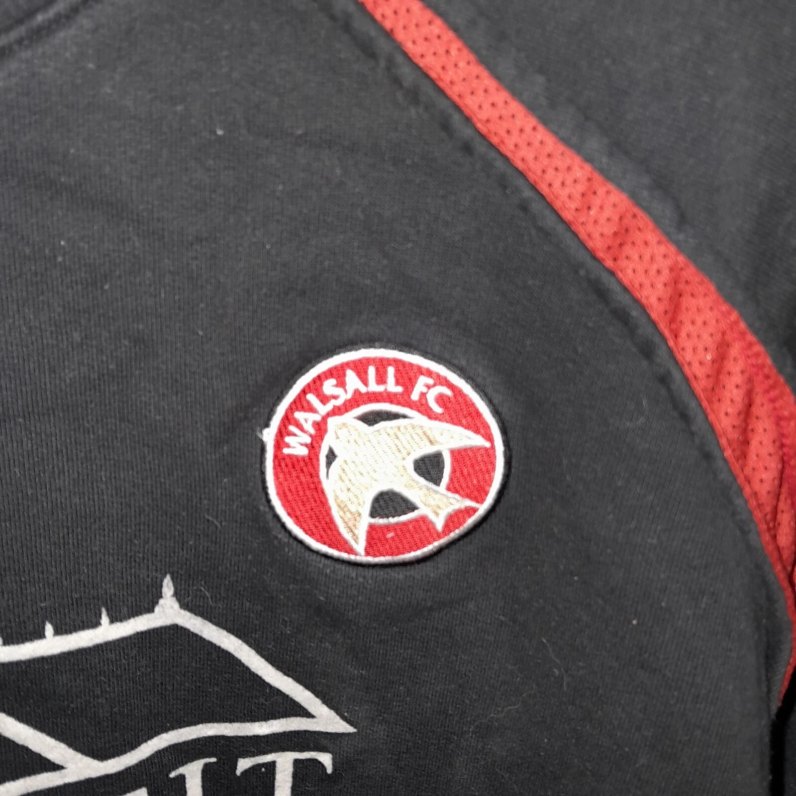 Walsall training football sweatshirt / jumper Large mens - Image 3