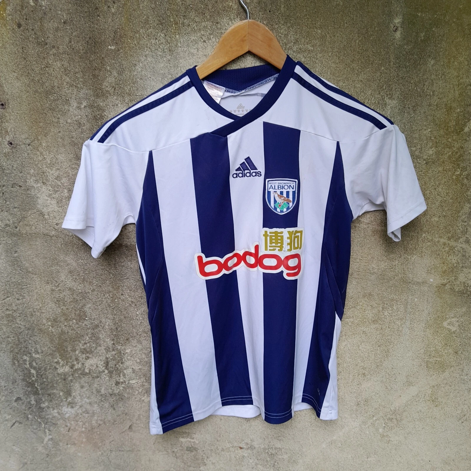 West Brom Albion 2011-12 Home football training shirt/ jersey. XS mens