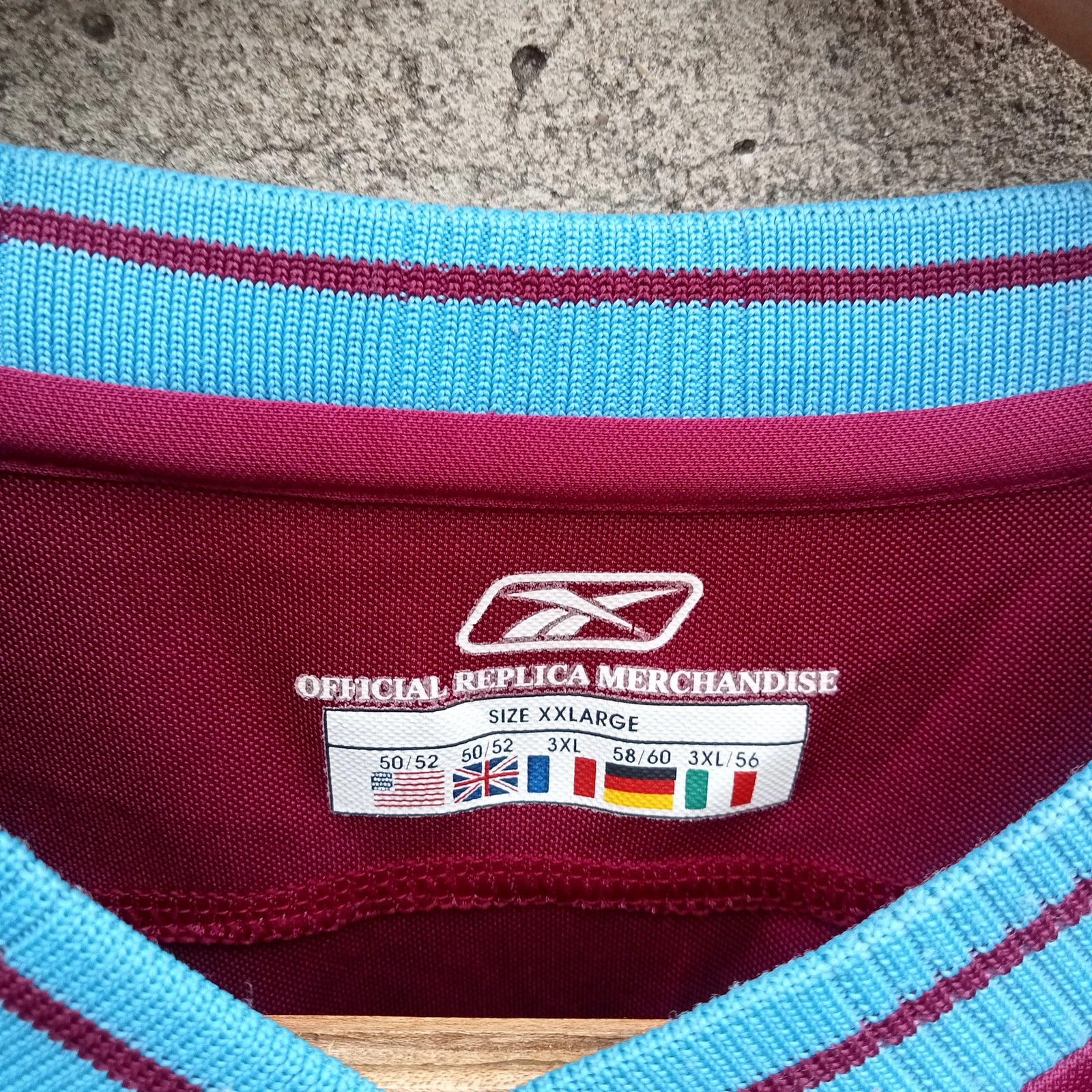West Ham United 2003-05 Home football shirt, Mens XXL - Image 6