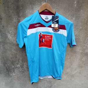 West Ham United 2008-09 away football shirt/ jersey. BNWT Bobby Moore