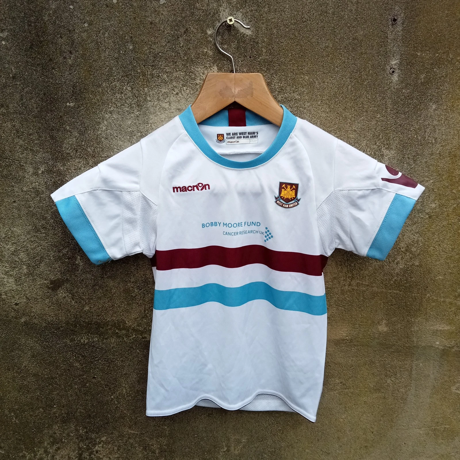 West Ham United 2010-11 away football shirt | jersey, Babies 2-3 Years