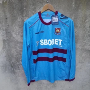 West Ham United 2011-12 football shirt jersey Large mens macron long sleeves
