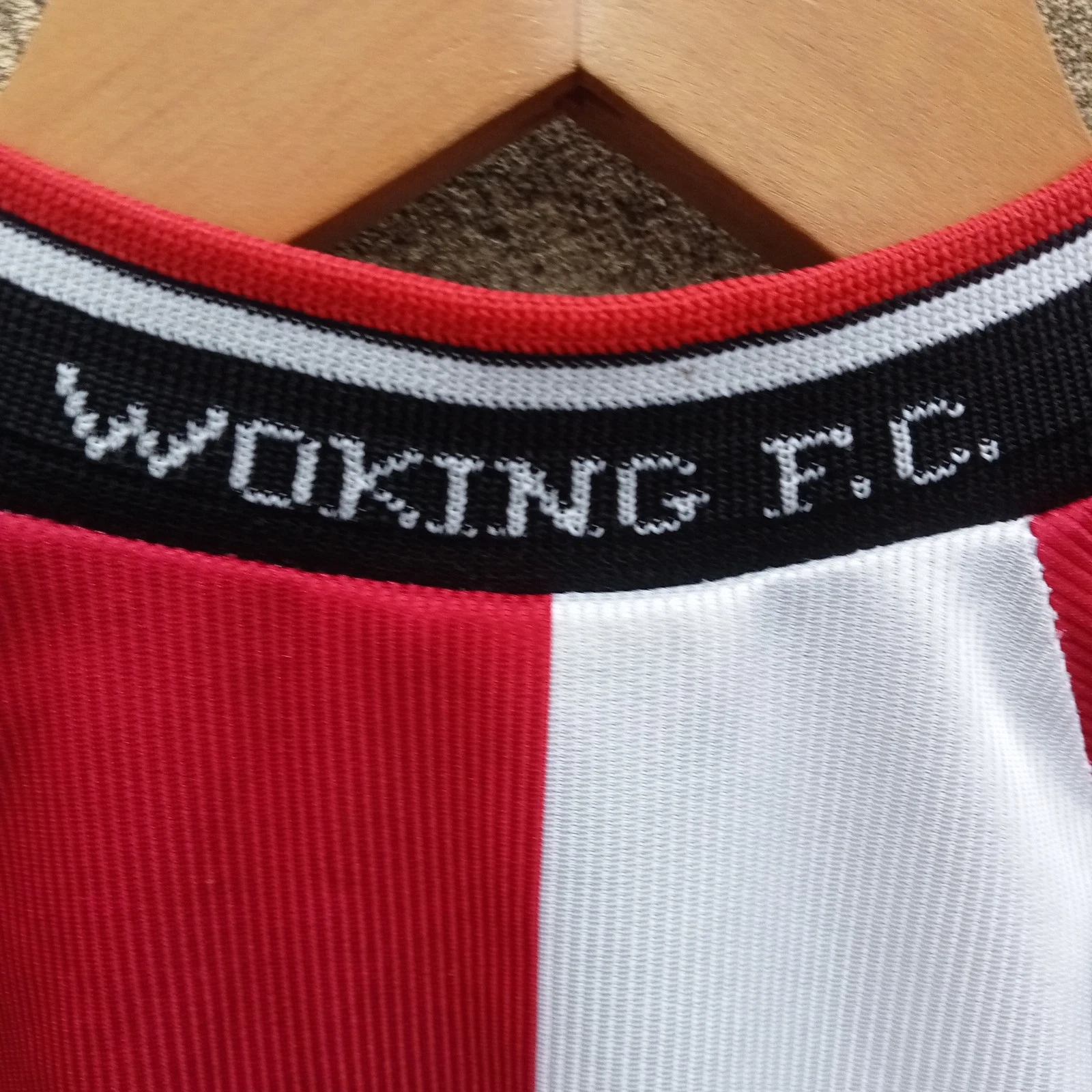 Woking 2008-09 home football shirt | jersey, Boys Large - Image 6