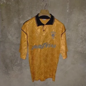 Wolverhampton Wanderers 1990-92 home football shirt / jersey. Medium mens.