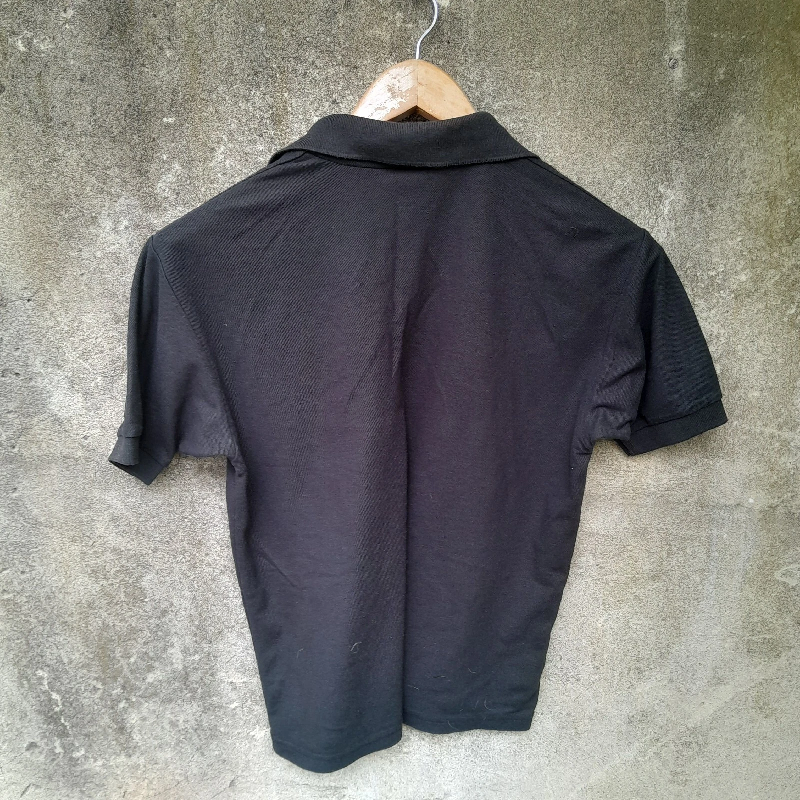 Wrexham black polo football shirt / jersey. Small mens. - Image 4