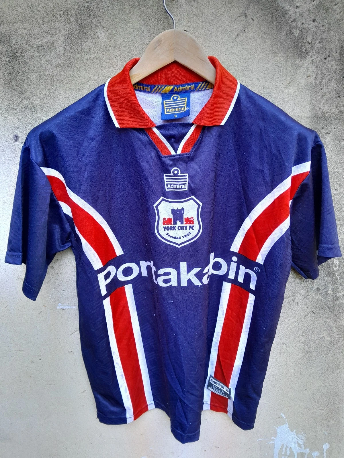 York City 1997-99 away football shirt / jersey. Small mens